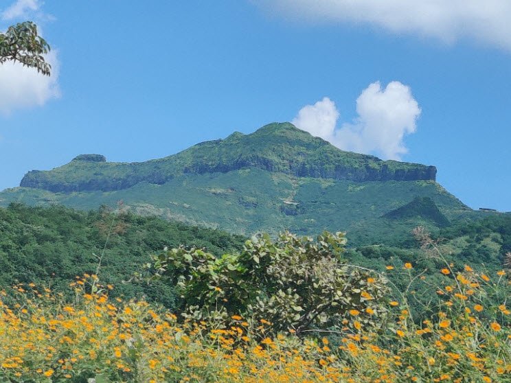 Vajragad Fort, Gherapurandhar, Maharashtra, India